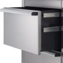 TRINITY PRO® | 72x19 | Rollende Werkbank aus Edelstahl | mit Stecktafel