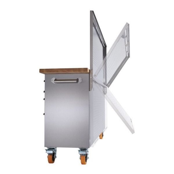 TRINITY PRO® | 72x19 | Rollende Werkbank aus Edelstahl | mit Stecktafel – Bild 6