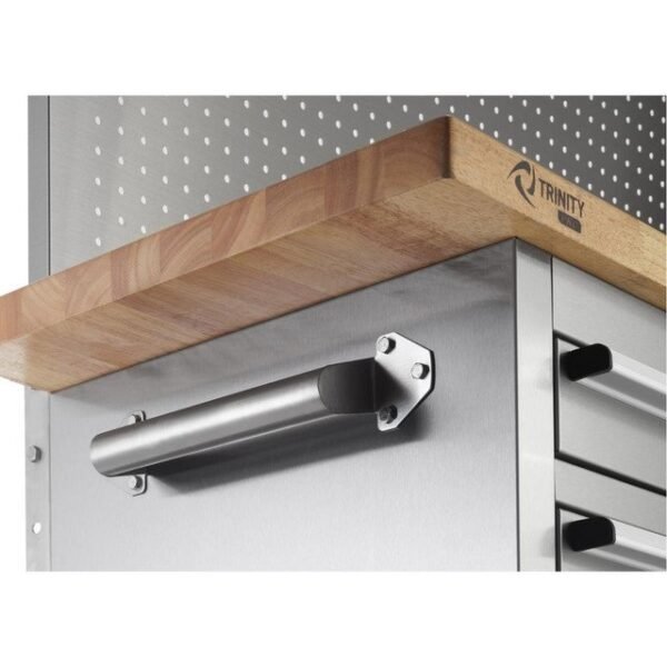 TRINITY PRO® | 72x19 | Rollende Werkbank aus Edelstahl | mit Stecktafel – Bild 12
